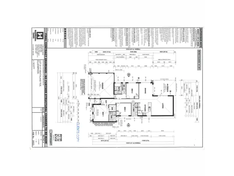 Floorplan of Homely house listing, 12 Heathland Terrace, Ellenbrook WA 6069