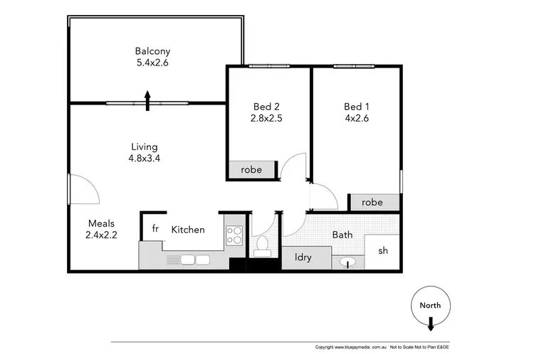 Floorplan of Homely apartment listing, 36/10 Wellington Street, Mosman Park WA 6012