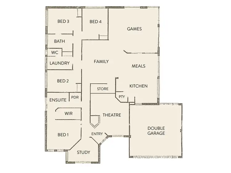 Floorplan of Homely house listing, 11 Dillington Mews, Erskine WA 6210
