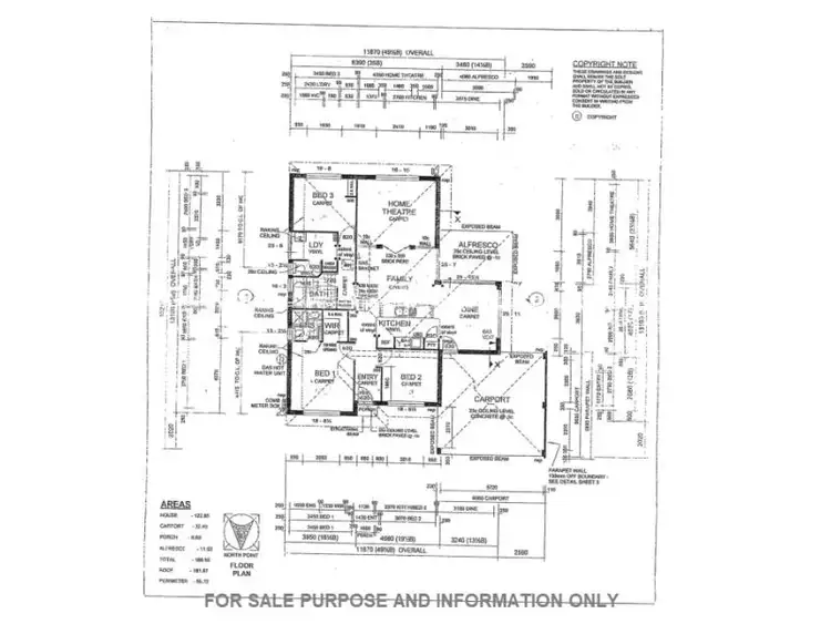 Floorplan of Homely house listing, 6 Rochester Circle, Balga WA 6061