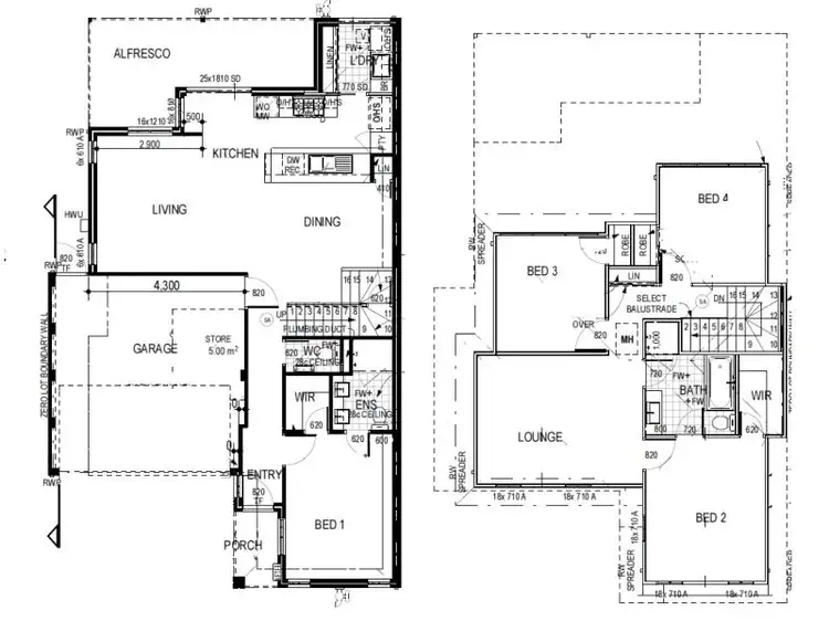 Floorplan of Homely townhouse listing, 2a Symons Court, Padbury WA 6025