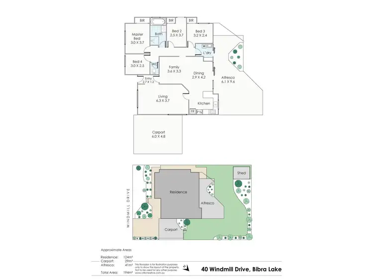 Floorplan of Homely house listing, 40 Windmill Drive, Bibra Lake WA 6163