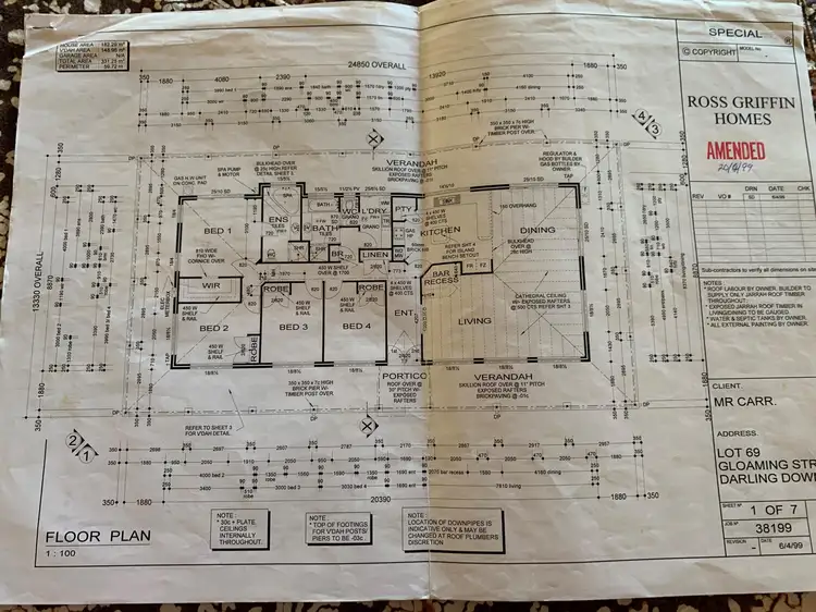 Floorplan of Homely house listing, 49 Gloaming Way, Darling Downs WA 6122