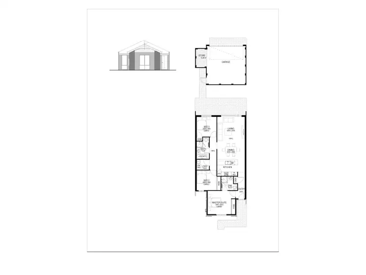 Floorplan of Homely house listing, 40 Breccia Parade, Wellard WA 6170