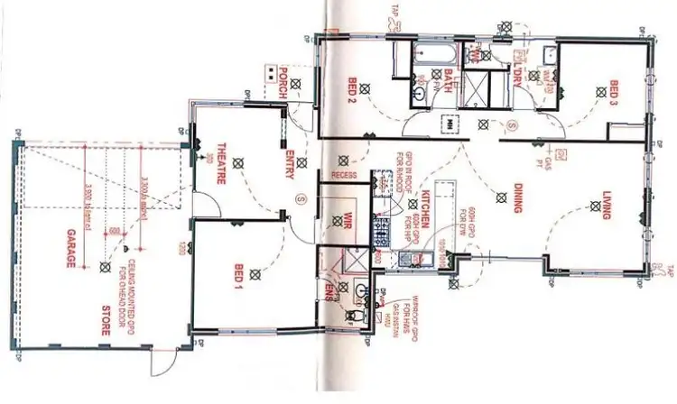 Floorplan of Homely villa listing, 43c Hamilton Street, Stirling WA 6021
