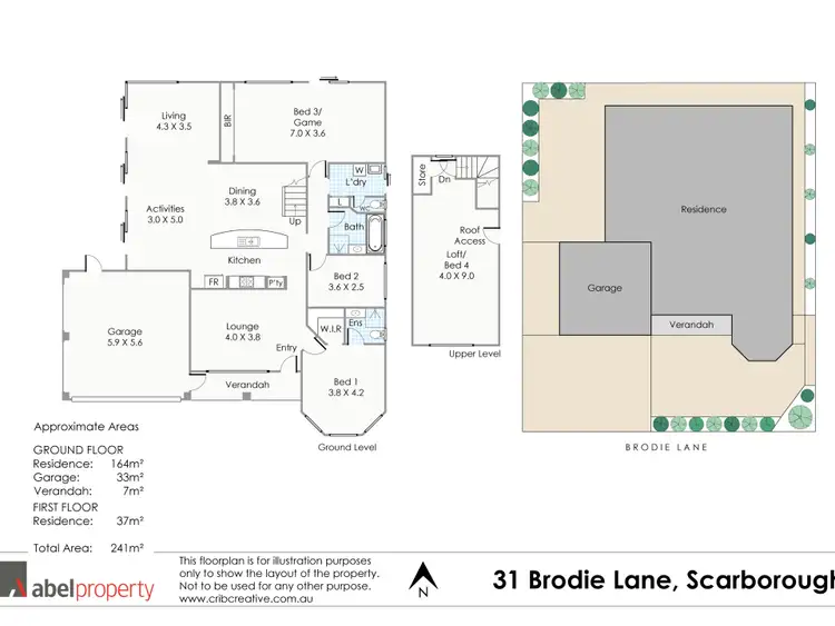 Floorplan of Homely house listing, 31 Brodie Lane, Scarborough WA 6019