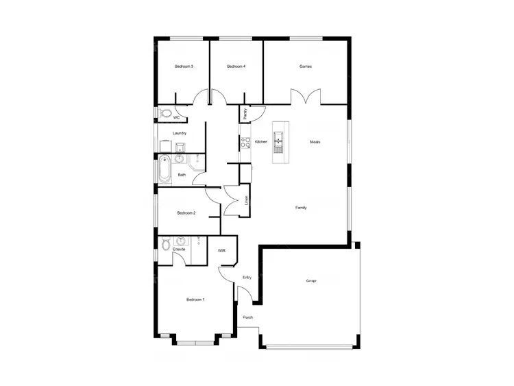 Floorplan of Homely house listing, 15 Bombay Terrace, Dalyellup WA 6230