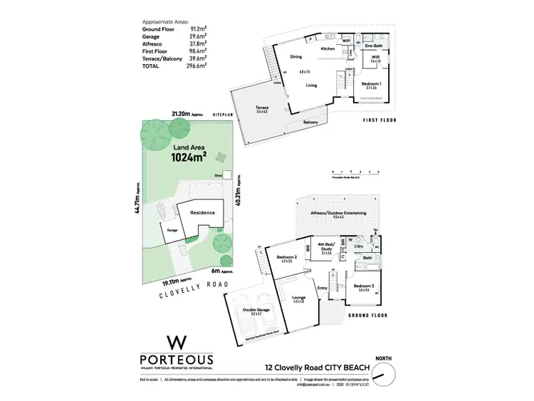 Floorplan of Homely house listing, 12 Clovelly Road, City Beach WA 6015