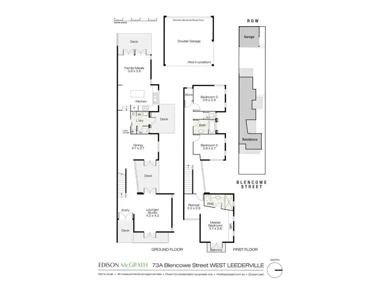 Floorplan of Homely house listing, 73A Blencowe Street, West Leederville WA 6007