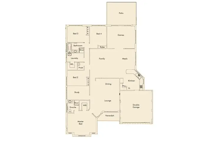 Floorplan of Homely house listing, 5 Calytrix Way, Halls Head WA 6210