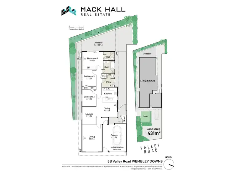 Floorplan of Homely house listing, 5B Valley Road, Wembley Downs WA 6019