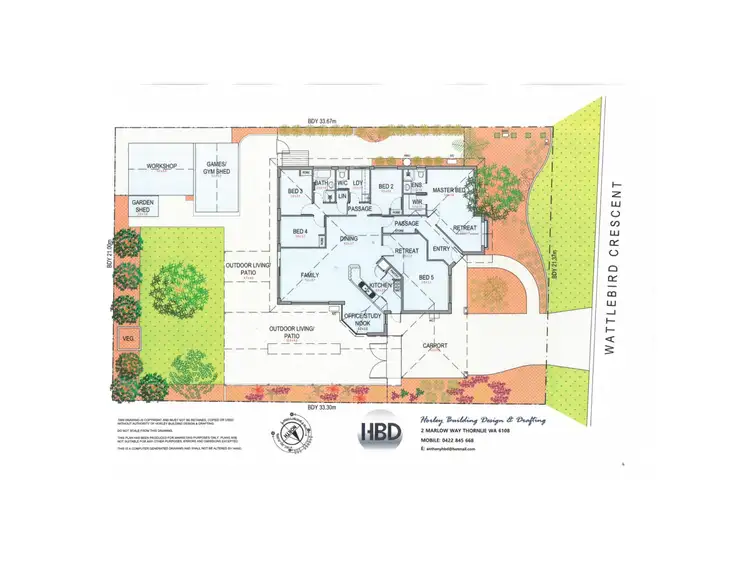 Floorplan of Homely house listing, 18 Wattlebird Crescent, Ellenbrook WA 6069