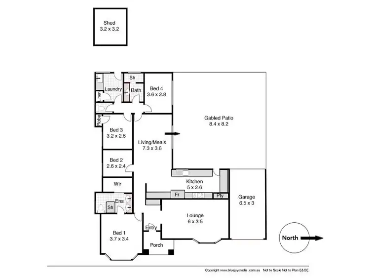Floorplan of Homely house listing, 122 Palmerston Street, Mosman Park WA 6012
