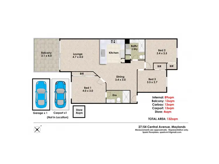 Floorplan of Homely apartment listing, 27/54 Central Avenue, Maylands WA 6051