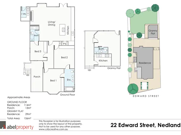 Floorplan of Homely house listing, 22 Edward Street, Nedlands WA 6009