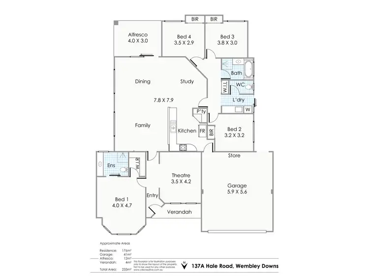 Floorplan of Homely house listing, 137A Hale Road, Wembley Downs WA 6019