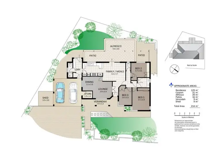 Floorplan of Homely house listing, 1/28 Parkside Avenue, Mount Pleasant WA 6153