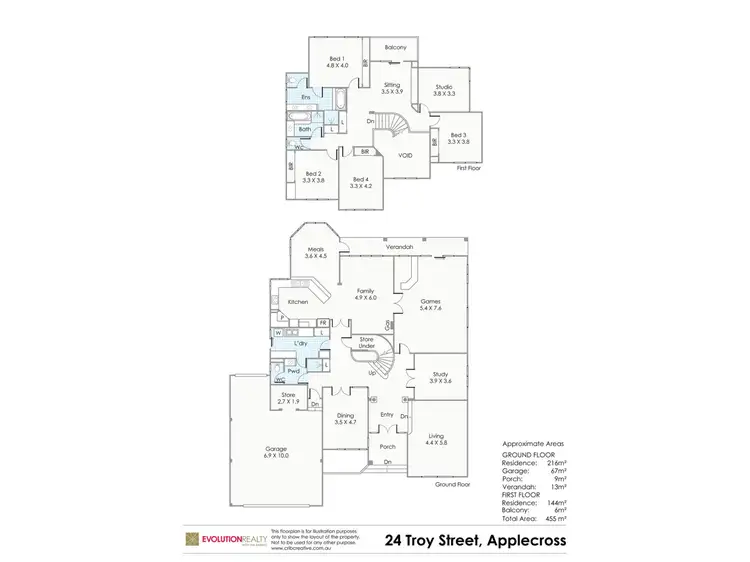 Floorplan of Homely house listing, 24 Troy Street, Applecross WA 6153