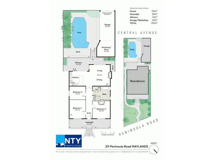 Floorplan of Homely house listing, 211 Peninsula Road, Maylands WA 6051