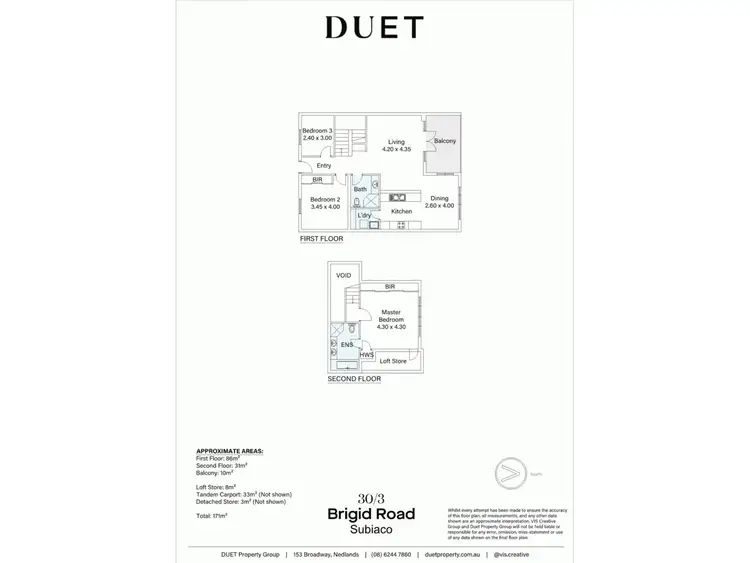 Floorplan of Homely apartment listing, 30/3 Brigid Road, Subiaco WA 6008