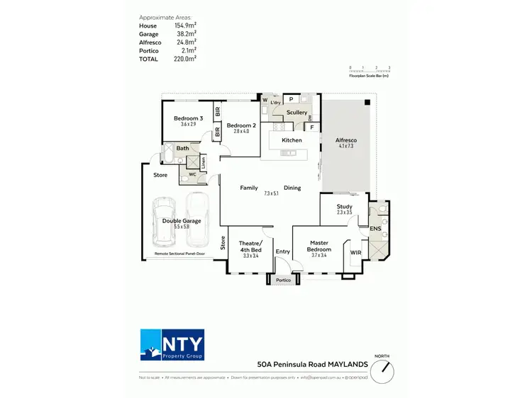 Floorplan of Homely house listing, 50A Peninsula Road, Maylands WA 6051