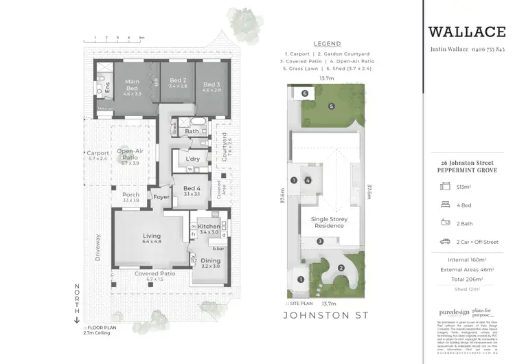 Floorplan of Homely house listing, 26 Johnston Street, Peppermint Grove WA 6011