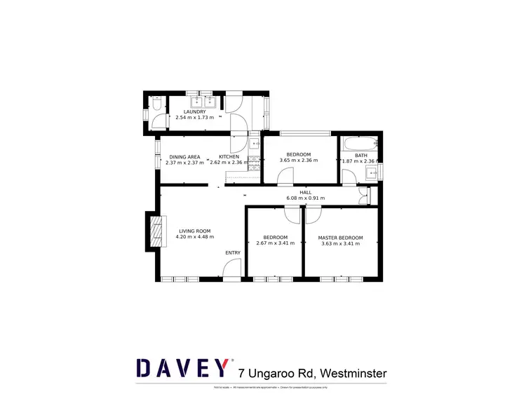 Floorplan of Homely house listing, 7 Ungaroo Road, Westminster WA 6061