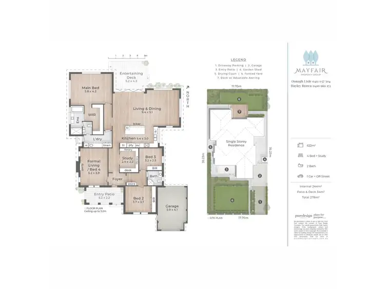 Floorplan of Homely house listing, 15 Stubbs Terrace, Daglish WA 6008