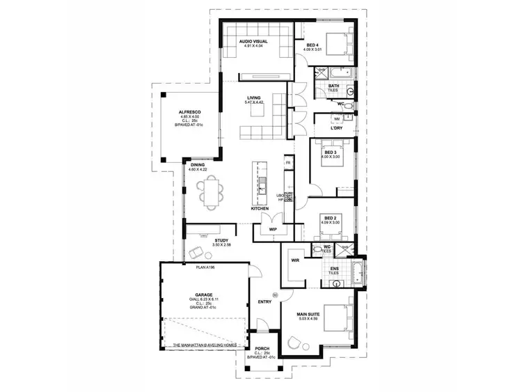 Floorplan of Homely house listing, 25 Charleston Road, Eglinton WA 6034