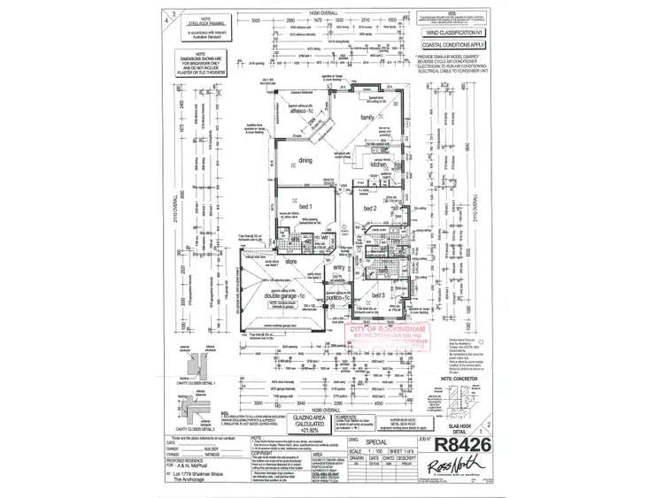 Floorplan of Homely house listing, 6 Shalimar Brace, Shoalwater WA 6169