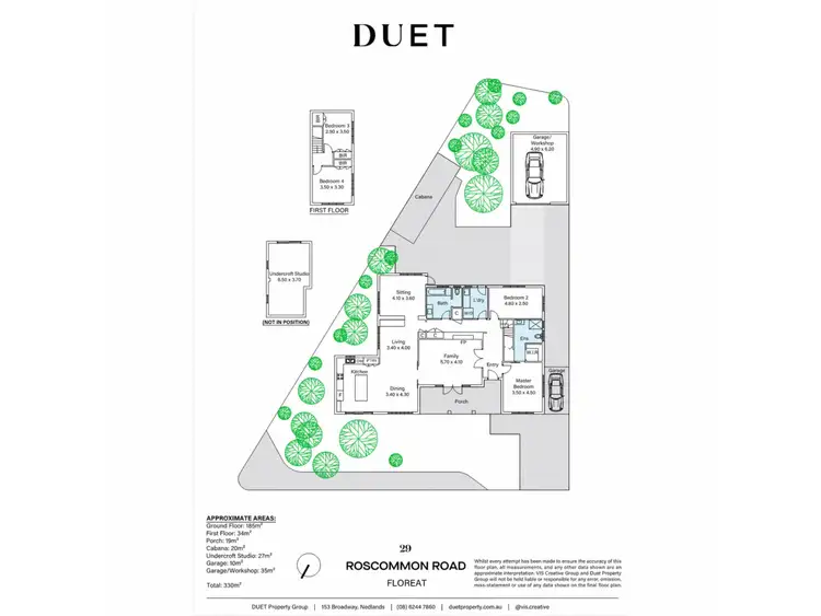 Floorplan of Homely house listing, 29 Roscommon Road, Floreat WA 6014