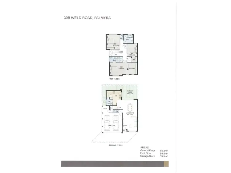 Floorplan of Homely house listing, 30B Weld Road, Palmyra WA 6157