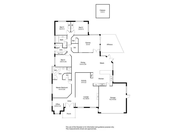 Floorplan of Homely house listing, 76 Torquata Blvd, Helena Valley WA 6056