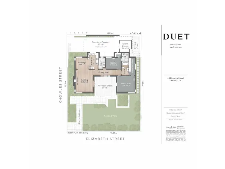 Floorplan of Homely house listing, 33 Elizabeth Street, Cottesloe WA 6011