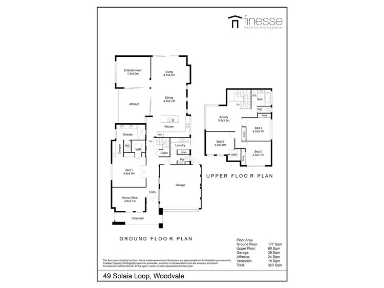 Floorplan of Homely house listing, 49 Solaia Loop, Woodvale WA 6026