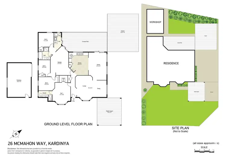 Floorplan of Homely house listing, 26 McMahon Way, Kardinya WA 6163