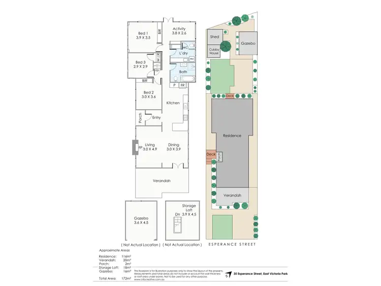 Floorplan of Homely house listing, 35 Esperance Street, East Victoria Park WA 6101