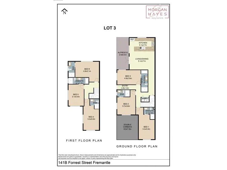 Floorplan of Homely house listing, 141B Forrest Street, Fremantle WA 6160