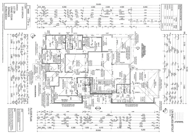 Floorplan of Homely house listing, 129 Grand Ocean Entrance, Burns Beach WA 6028