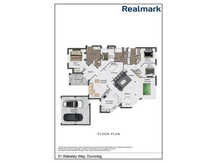 Floorplan of Homely house listing, 31 Wakeley Way, Duncraig WA 6023