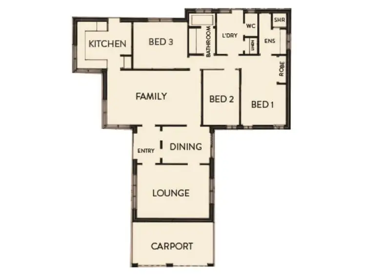 Floorplan of Homely house listing, 39 Eacott Street, Mandurah WA 6210