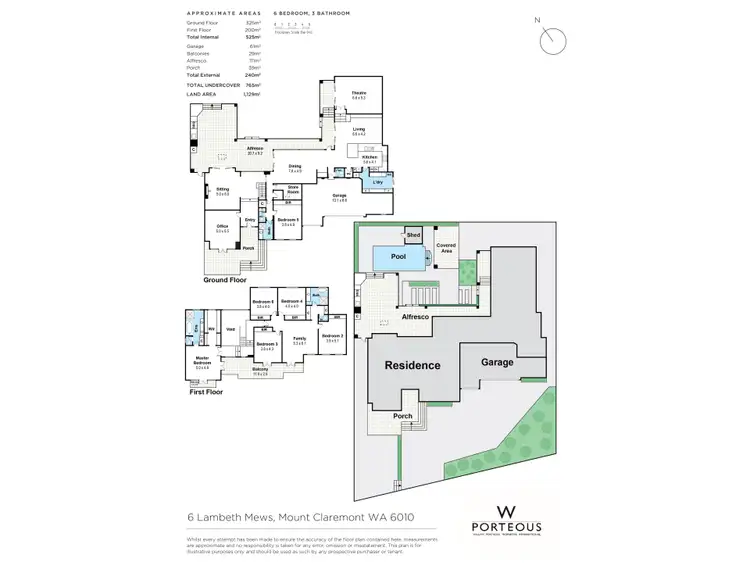 Floorplan of Homely house listing, 6 Lambeth Mews, Mount Claremont WA 6010