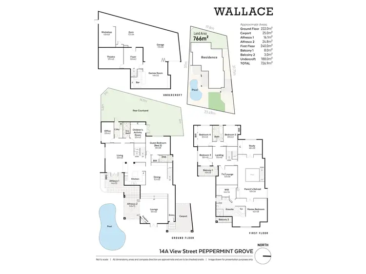 Floorplan of Homely house listing, 14A View Street, Peppermint Grove WA 6011