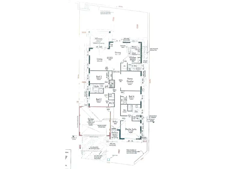 Floorplan of Homely house listing, 10 Hewitt Link, Harrisdale WA 6112