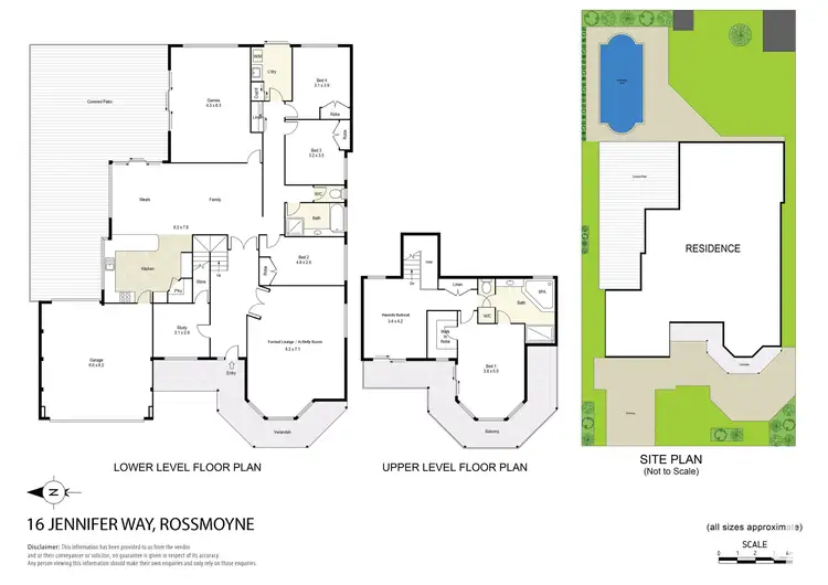 Floorplan of Homely house listing, 16 Jennifer Way, Rossmoyne WA 6148