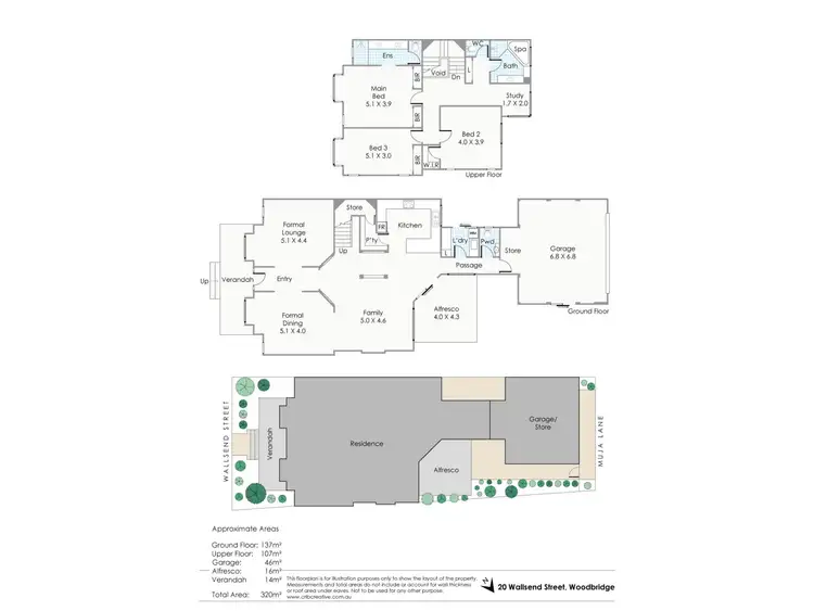 Floorplan of Homely house listing, 20 Wallsend Road, Woodbridge WA 6056