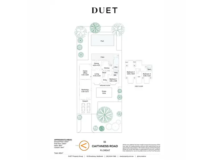 Floorplan of Homely house listing, 12 Caithness Road, Floreat WA 6014