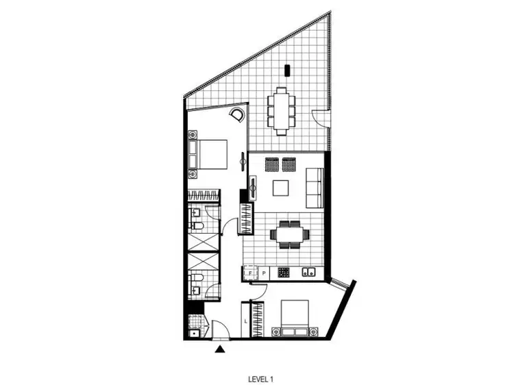 Floorplan of Homely apartment listing, B111/6 Graylands Rd, Claremont WA 6010