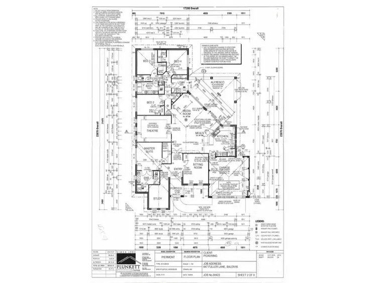 Floorplan of Homely house listing, 4 Fuller Lane, Baldivis WA 6171