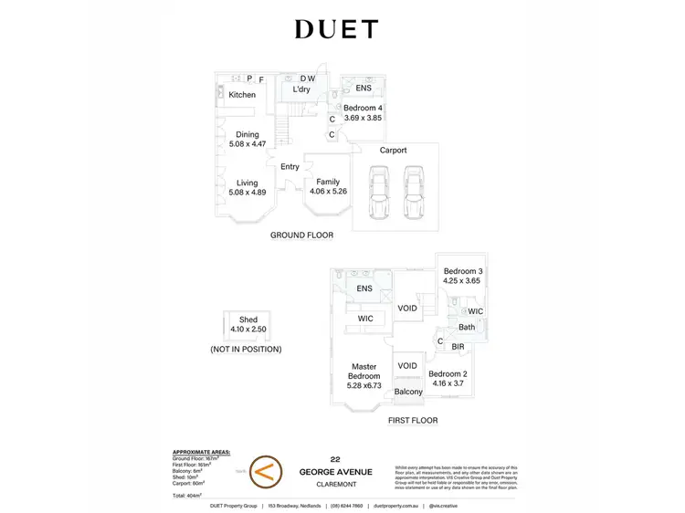 Floorplan of Homely house listing, 22 George Avenue, Claremont WA 6010